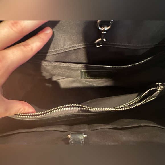 Large Black Coach Handbag - Picture 7 of 11